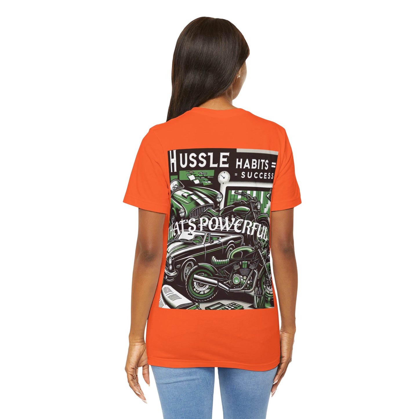 Hustle! Mode! New! Short! Sleeve! Tee!