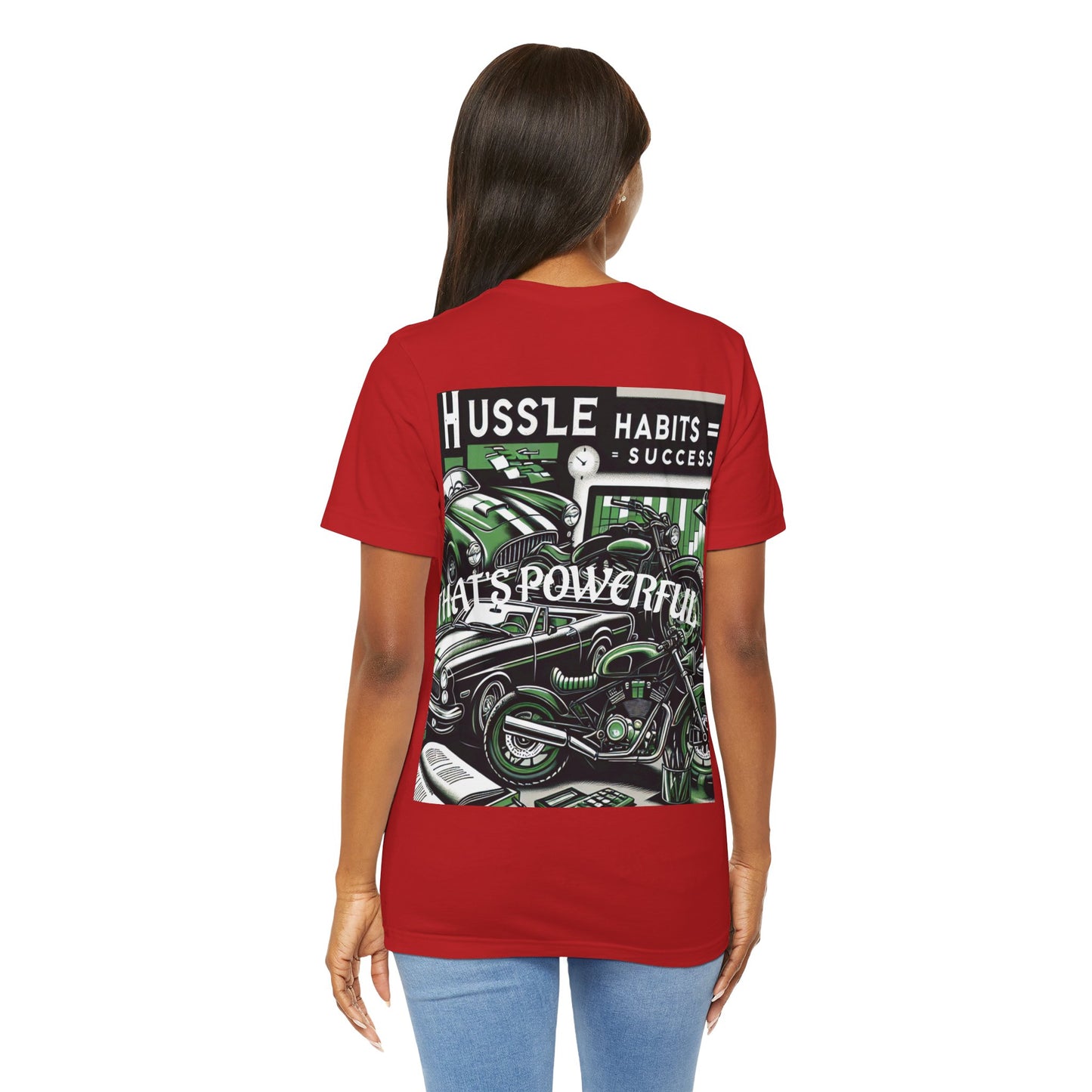 Hustle! Mode! New! Short! Sleeve! Tee!