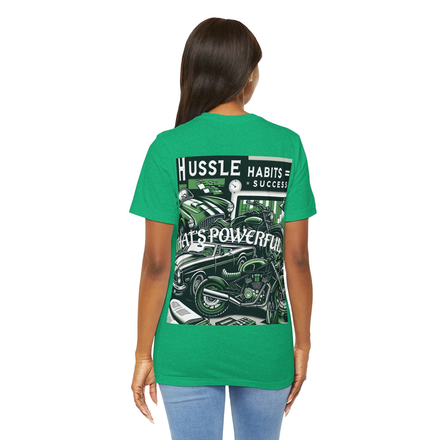 Hustle! Mode! New! Short! Sleeve! Tee!
