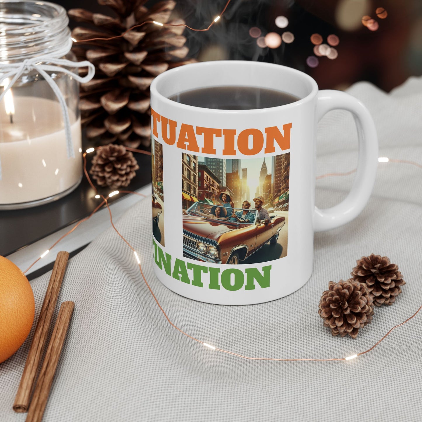 NEW! CULTURE! Celebration! Ceramic! Mug! 11oz