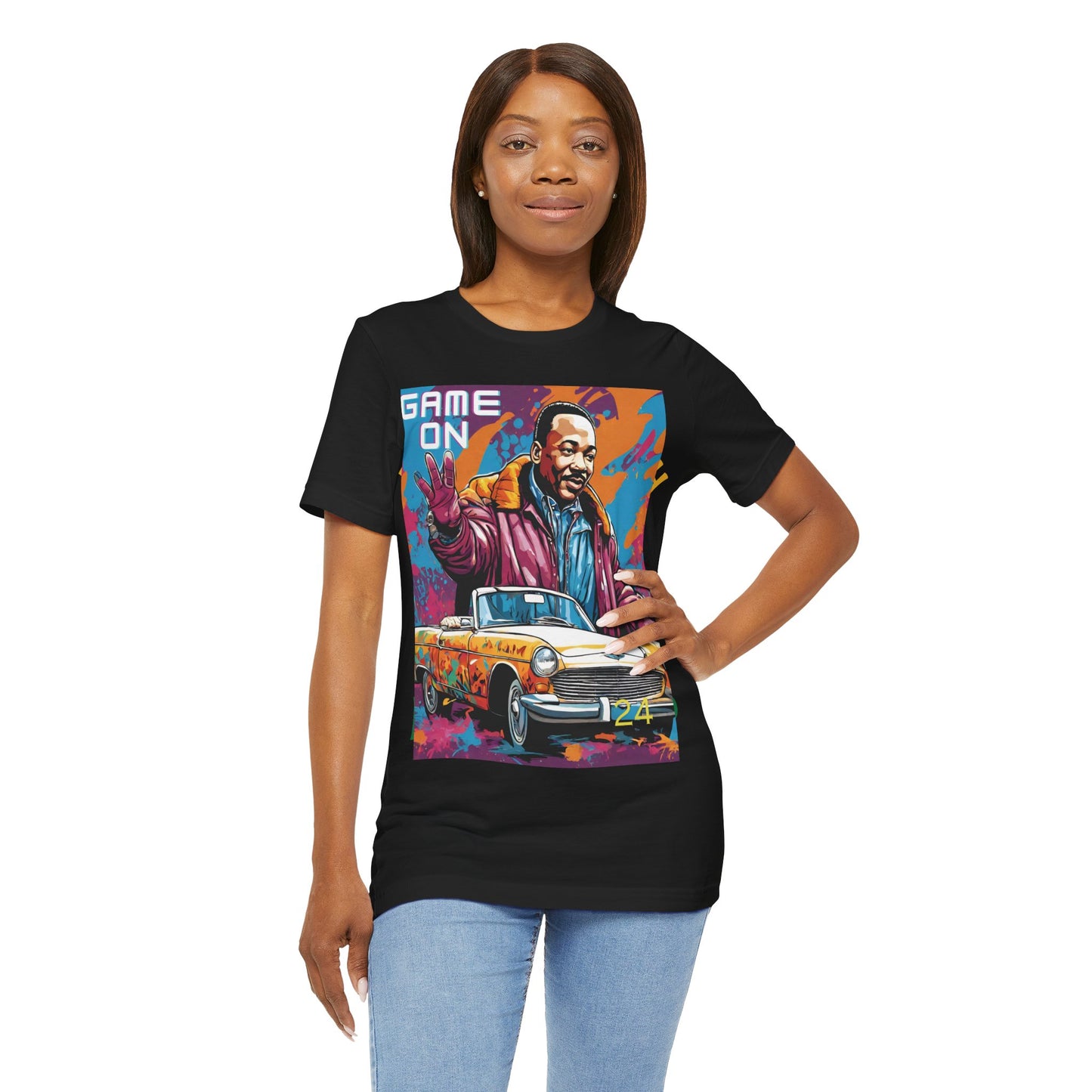 Celebrate! MLK with us!  Short! Sleeve! Tees!