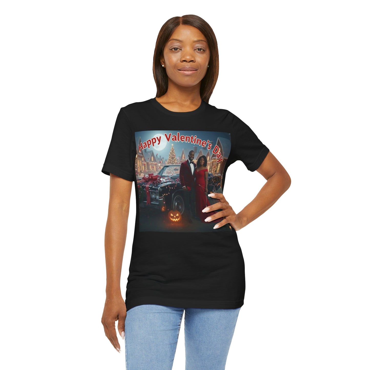 classic! Valentine's Day! design! Short! Sleeve! Tee!