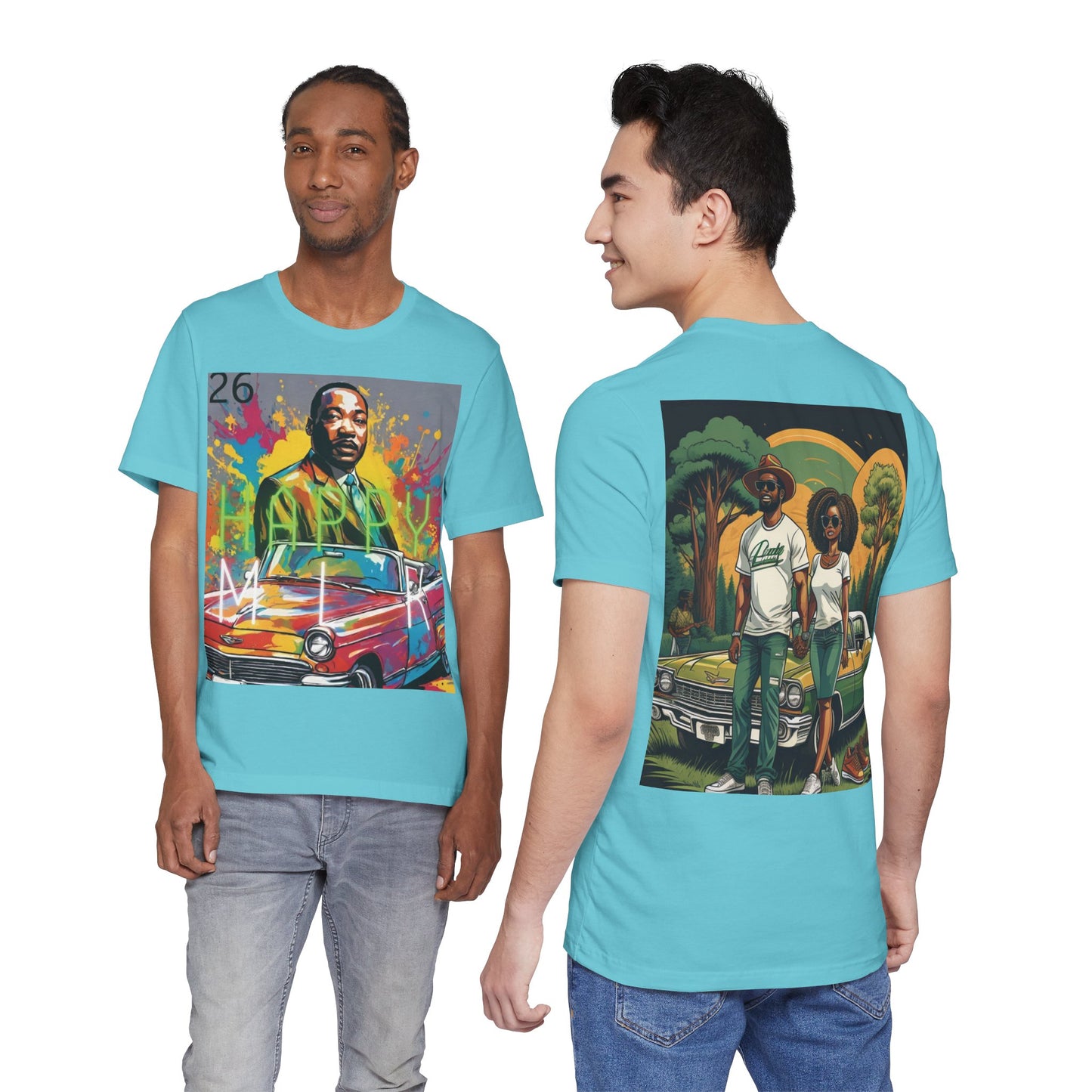 Classic! Cultiure! MLK design! Unisex! T Shirts!