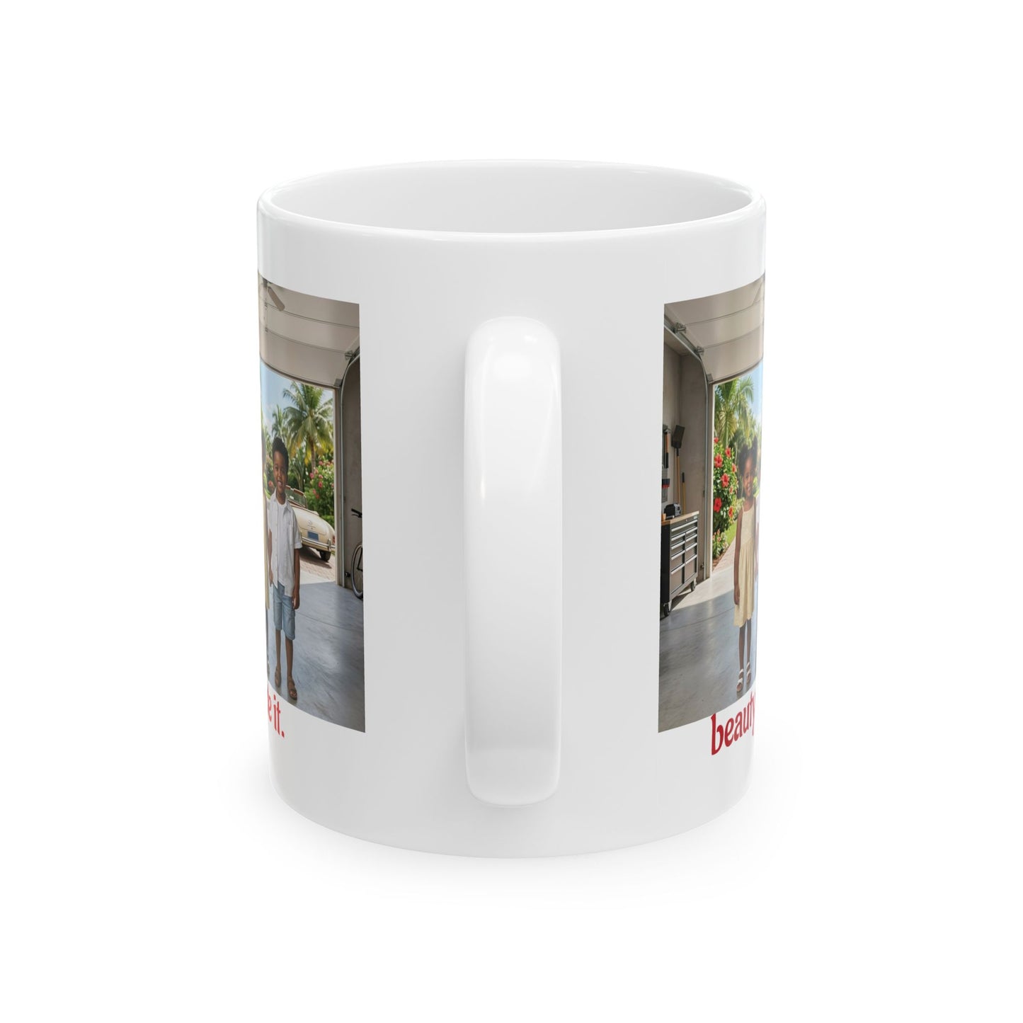 Summer! Time! Classic! Ceramic! Mug! 11oz