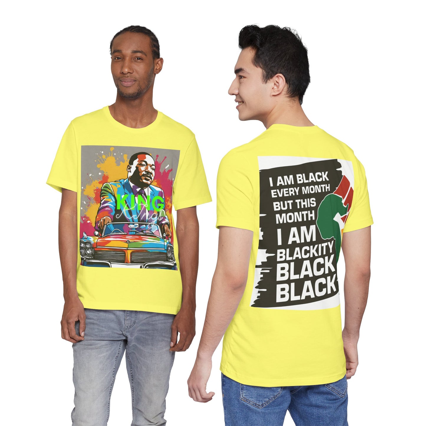 M.L.K. Celebration!  Short! Sleeve! Tee!