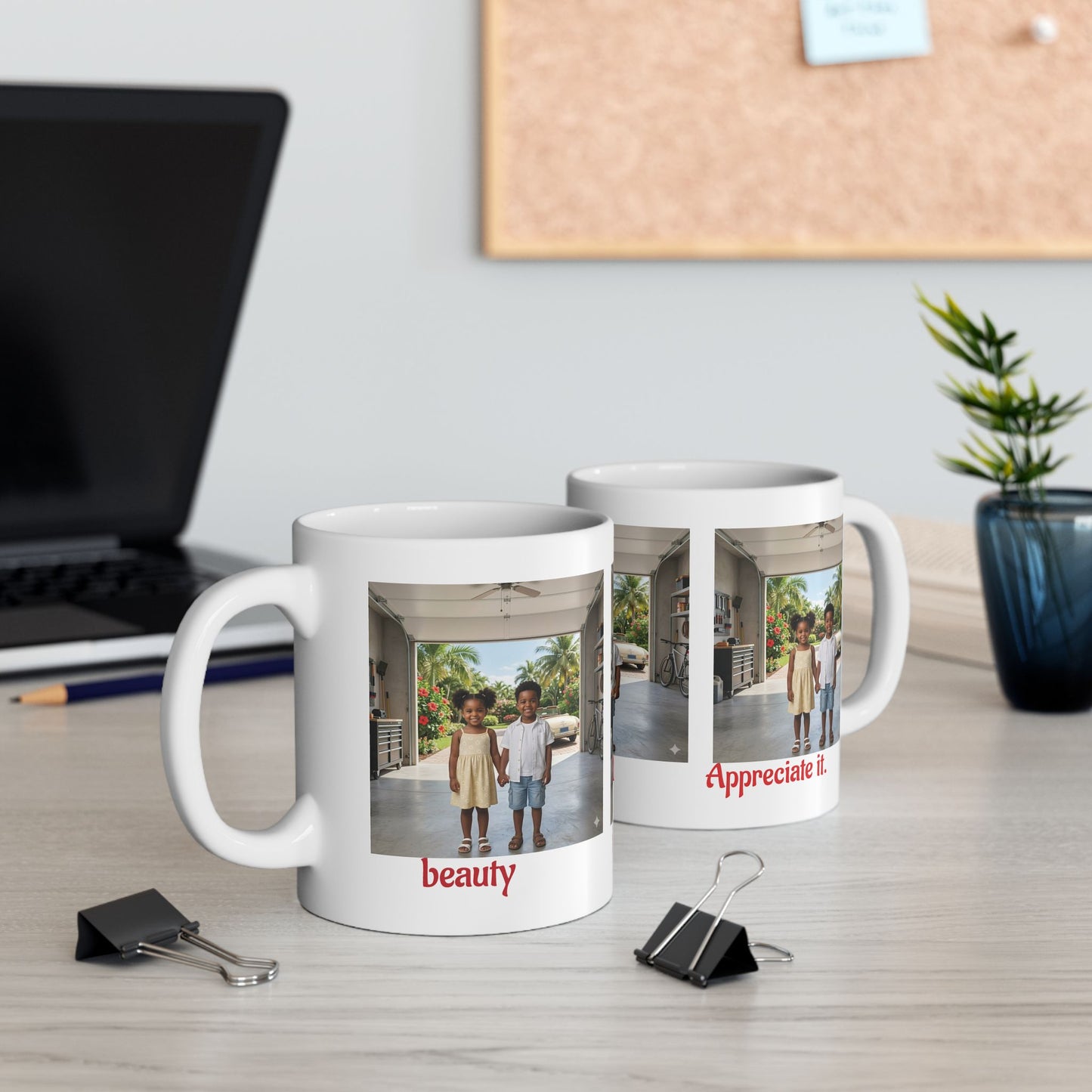 Summer! Time! Classic! Ceramic! Mug! 11oz