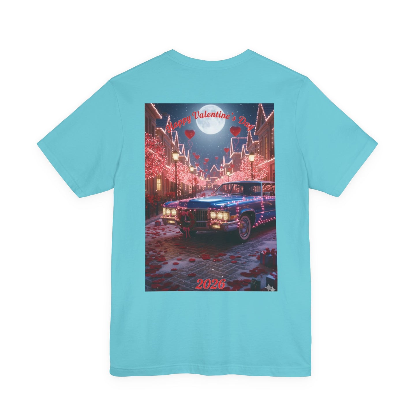 classic! Valentine's Day! design! Short! Sleeve! Tee!