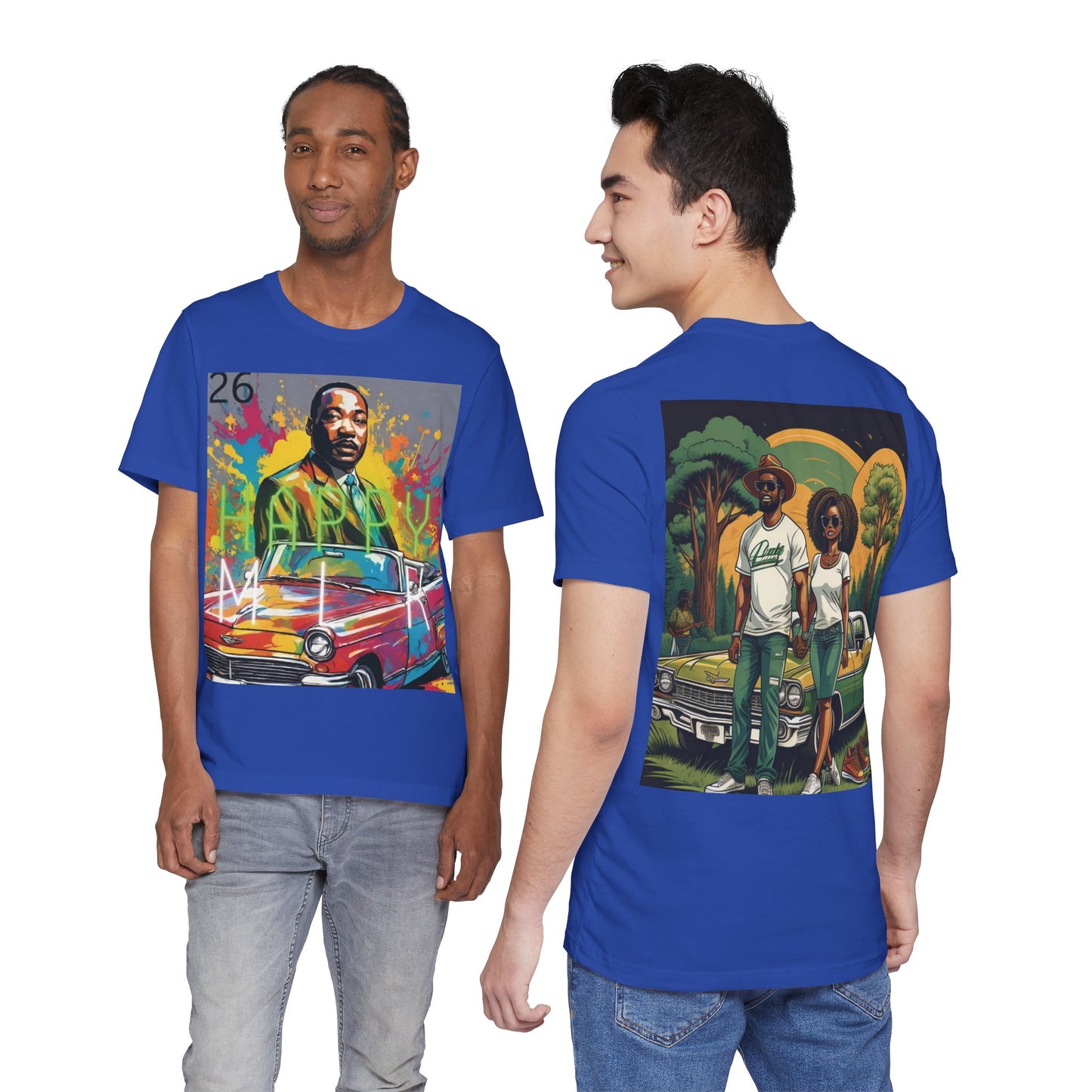 Classic! Cultiure! MLK design! Unisex! T Shirts!