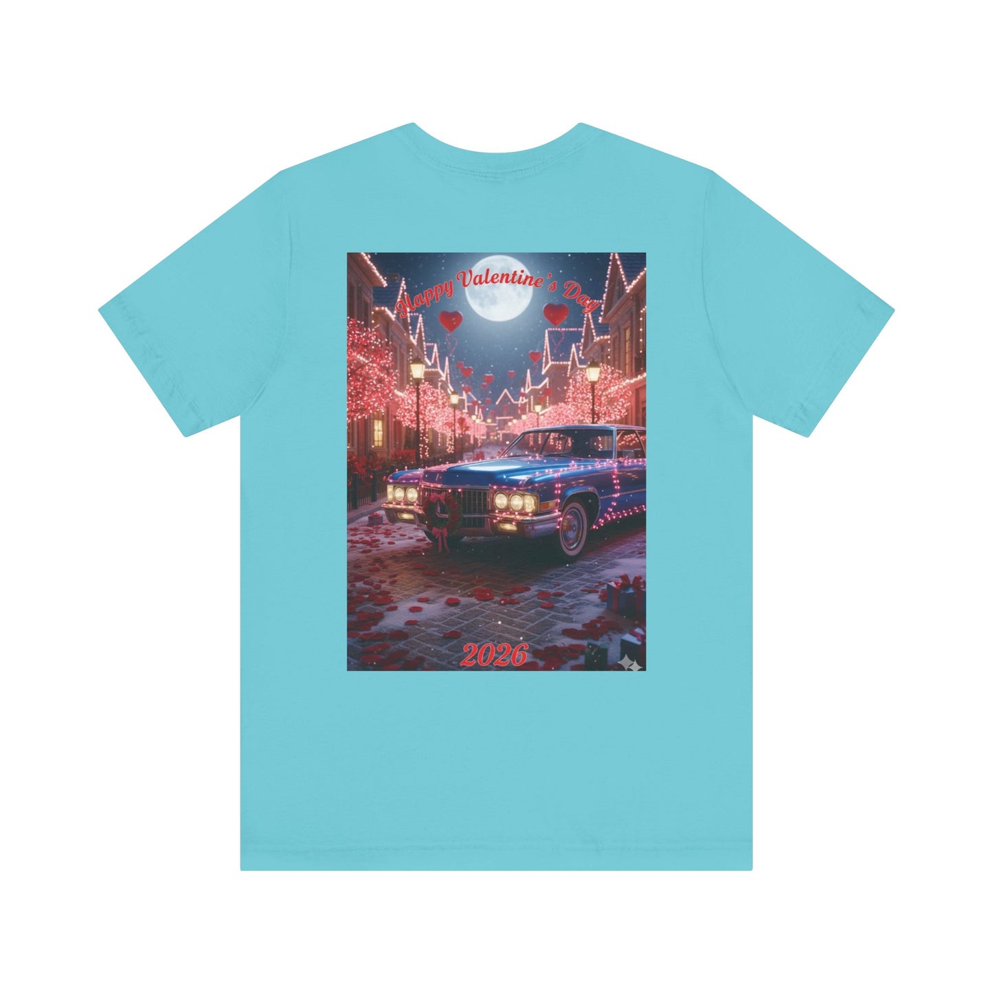 classic! Valentine's Day! design! Short! Sleeve! Tee!