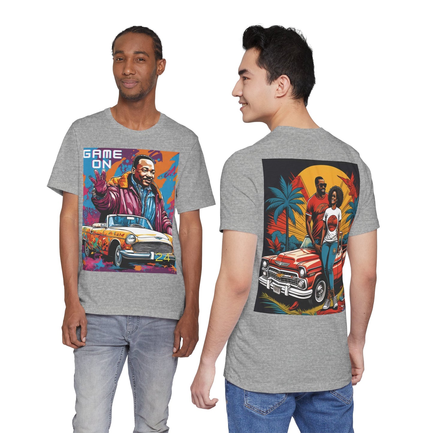 Celebrate! MLK with us!  Short! Sleeve! Tees!