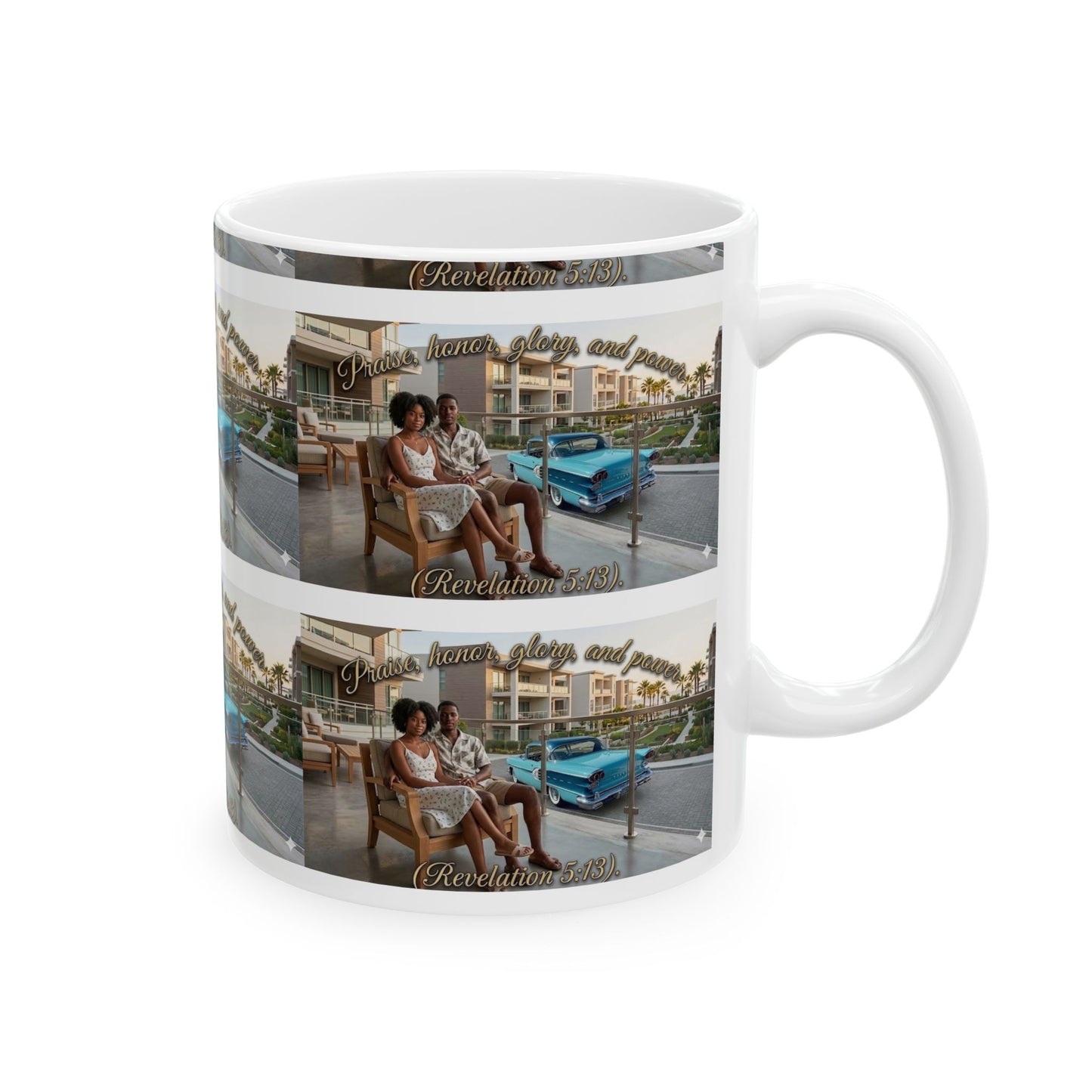 A Classic! Summer! Time! Ceramic! Mug! 11oz