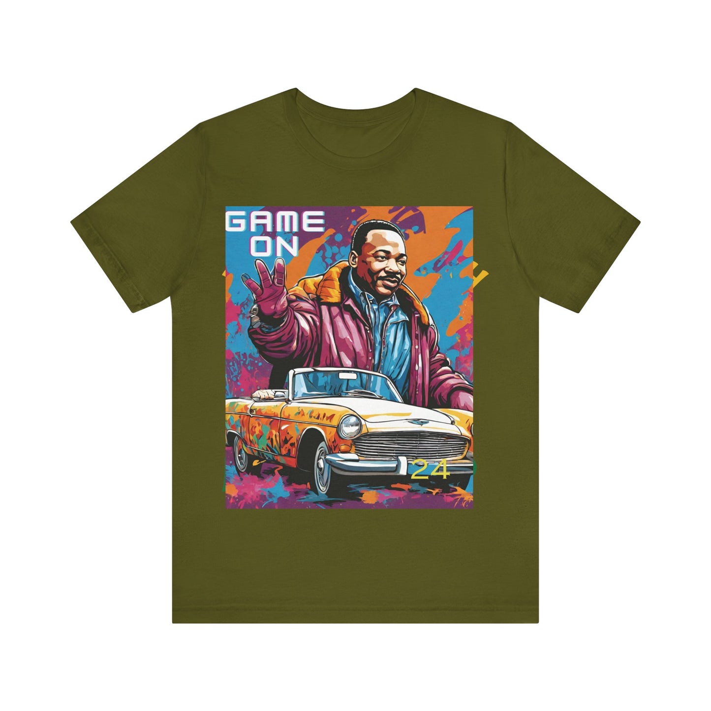 Celebrate! MLK with us!  Short! Sleeve! Tees!