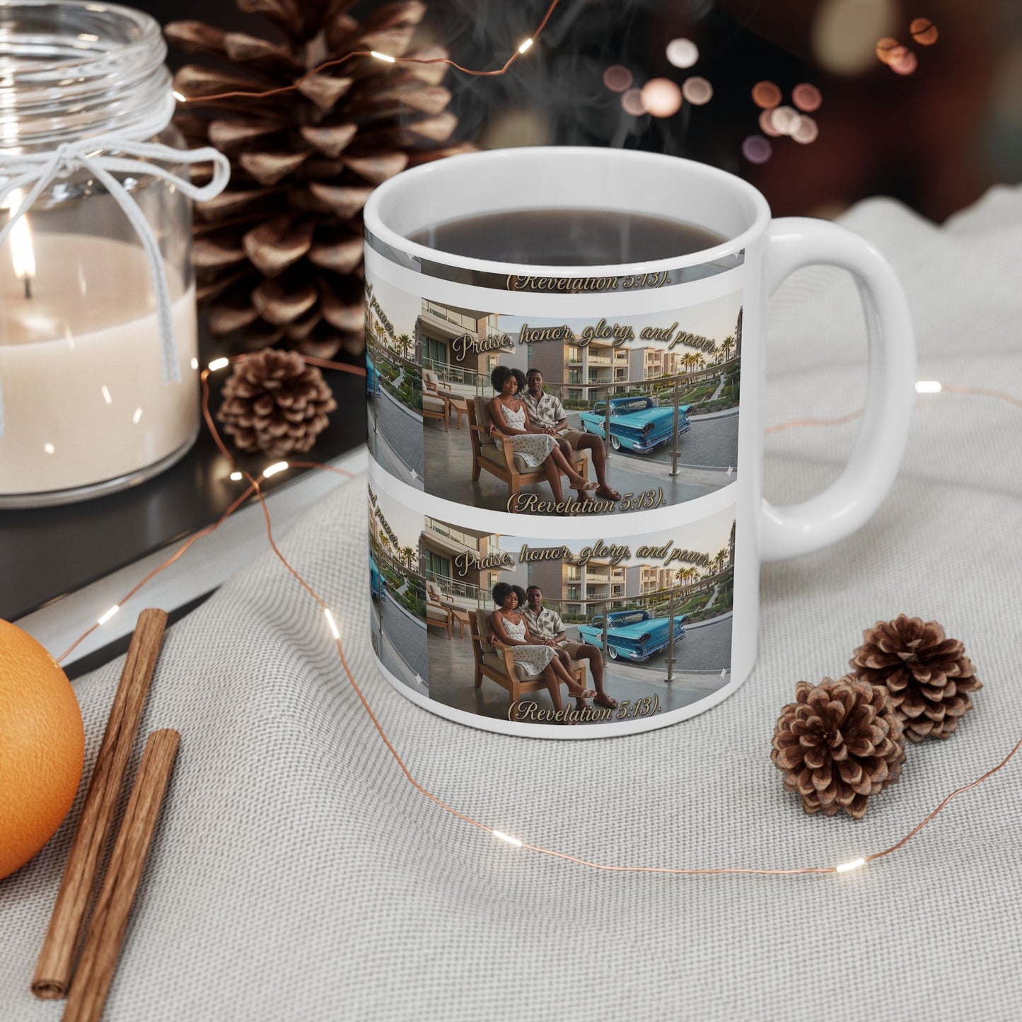 A Classic! Summer! Time! Ceramic! Mug! 11oz