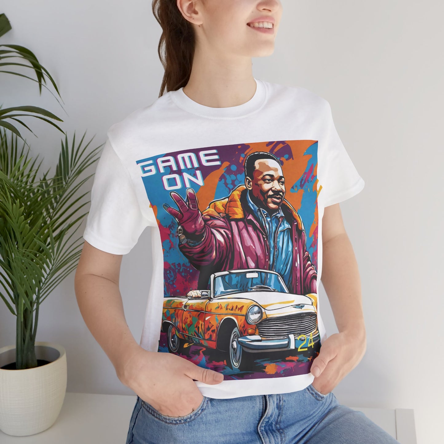 Celebrate! MLK with us!  Short! Sleeve! Tees!