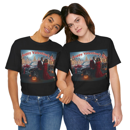 classic! Valentine's Day! design! Short! Sleeve! Tee!