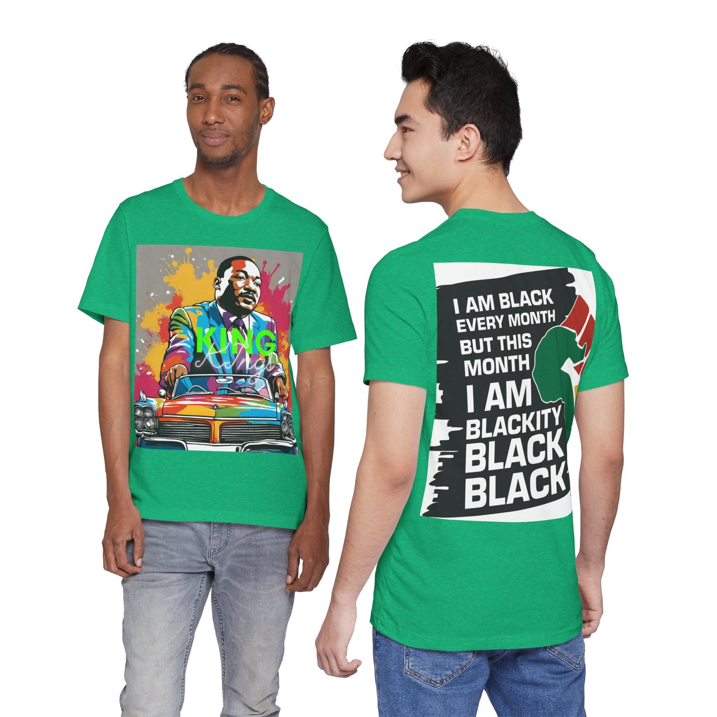 M.L.K. Celebration!  Short! Sleeve! Tee!