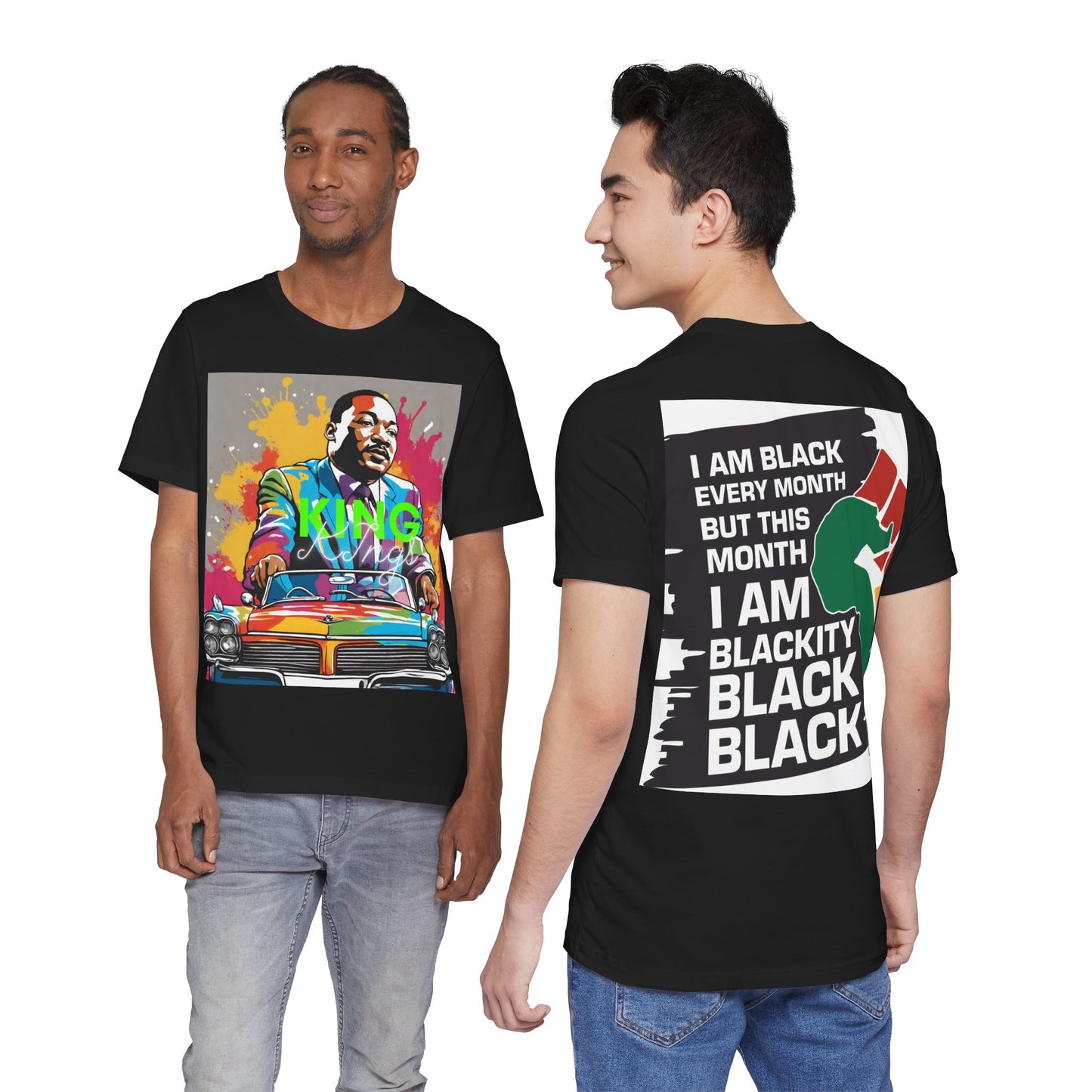 M.L.K. Celebration!  Short! Sleeve! Tee!