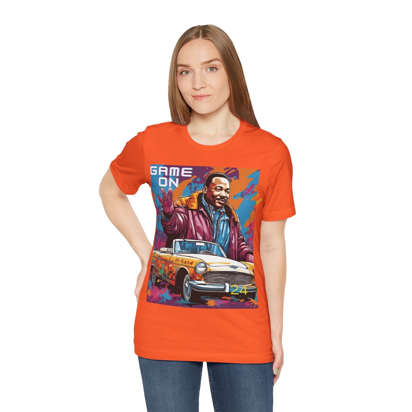 Celebrate! MLK with us!  Short! Sleeve! Tees!