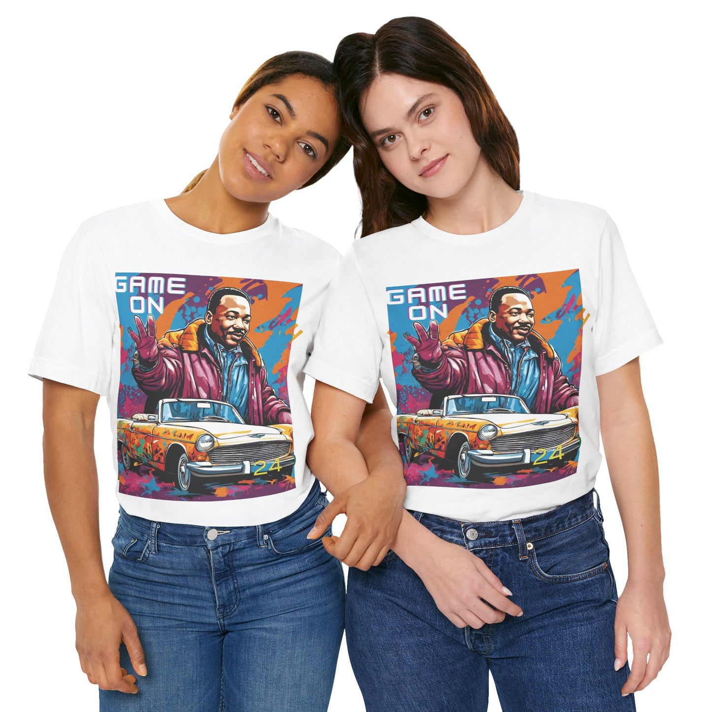 Celebrate! MLK with us!  Short! Sleeve! Tees!