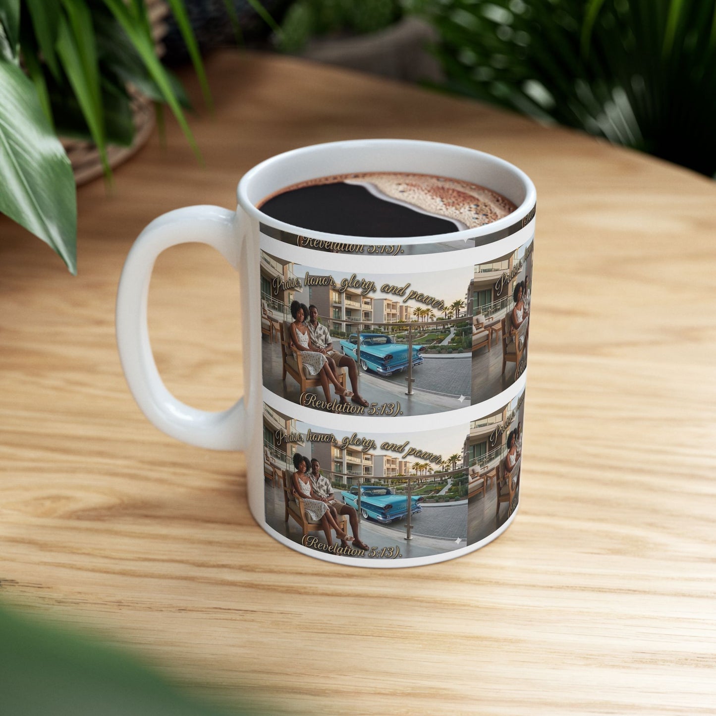 A Classic! Summer! Time! Ceramic! Mug! 11oz