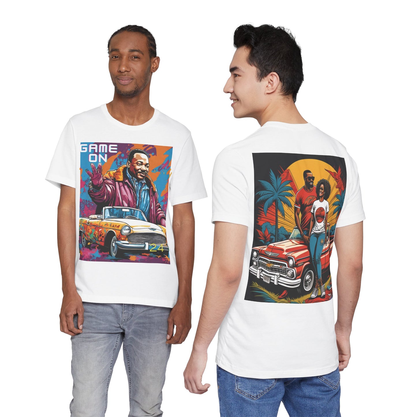 Celebrate! MLK with us!  Short! Sleeve! Tees!