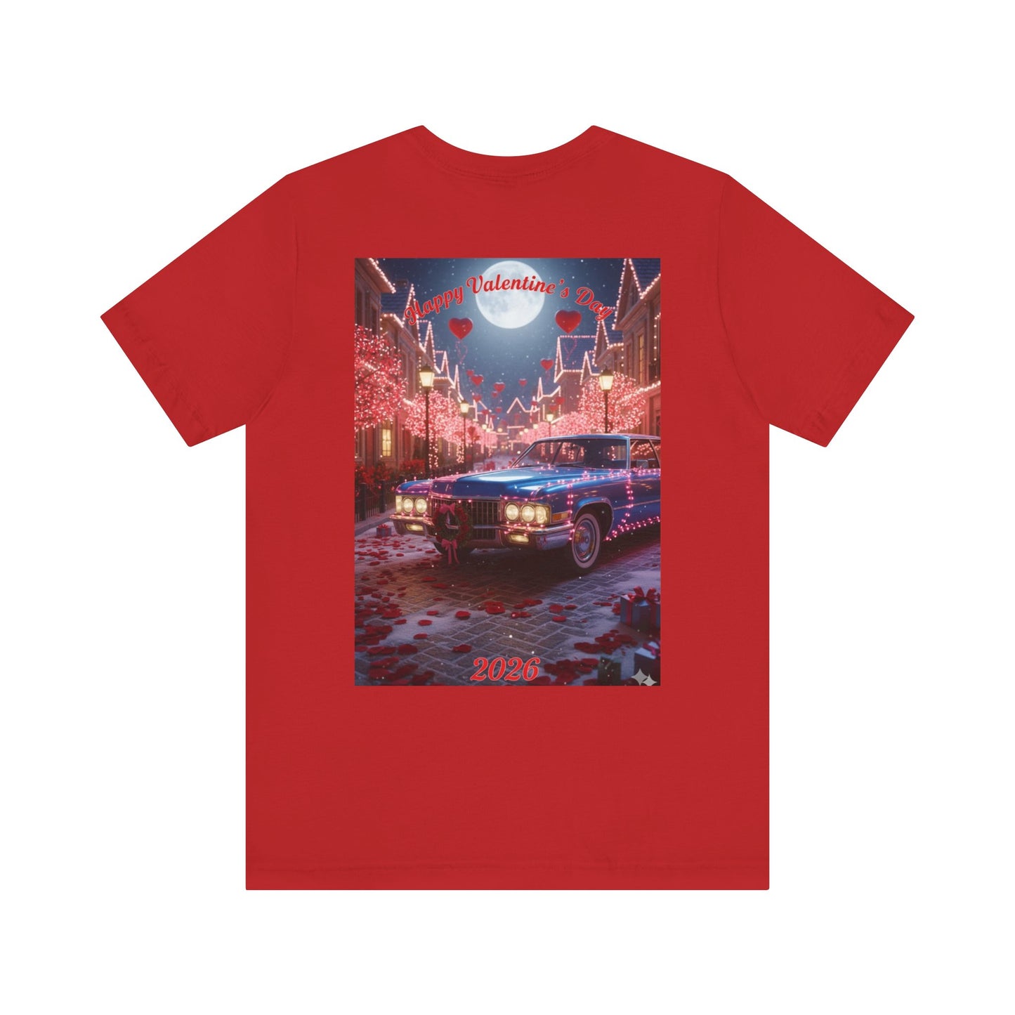 classic! Valentine's Day! design! Short! Sleeve! Tee!