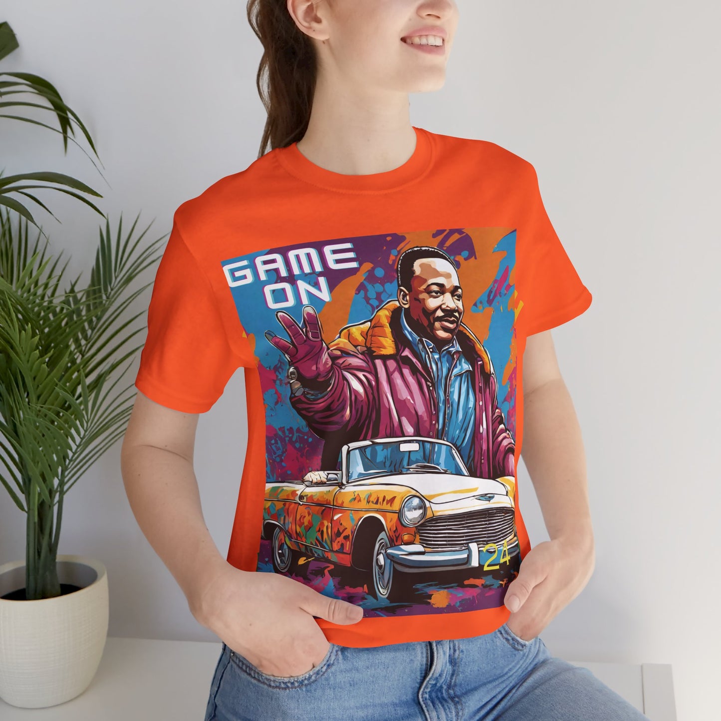 Celebrate! MLK with us!  Short! Sleeve! Tees!