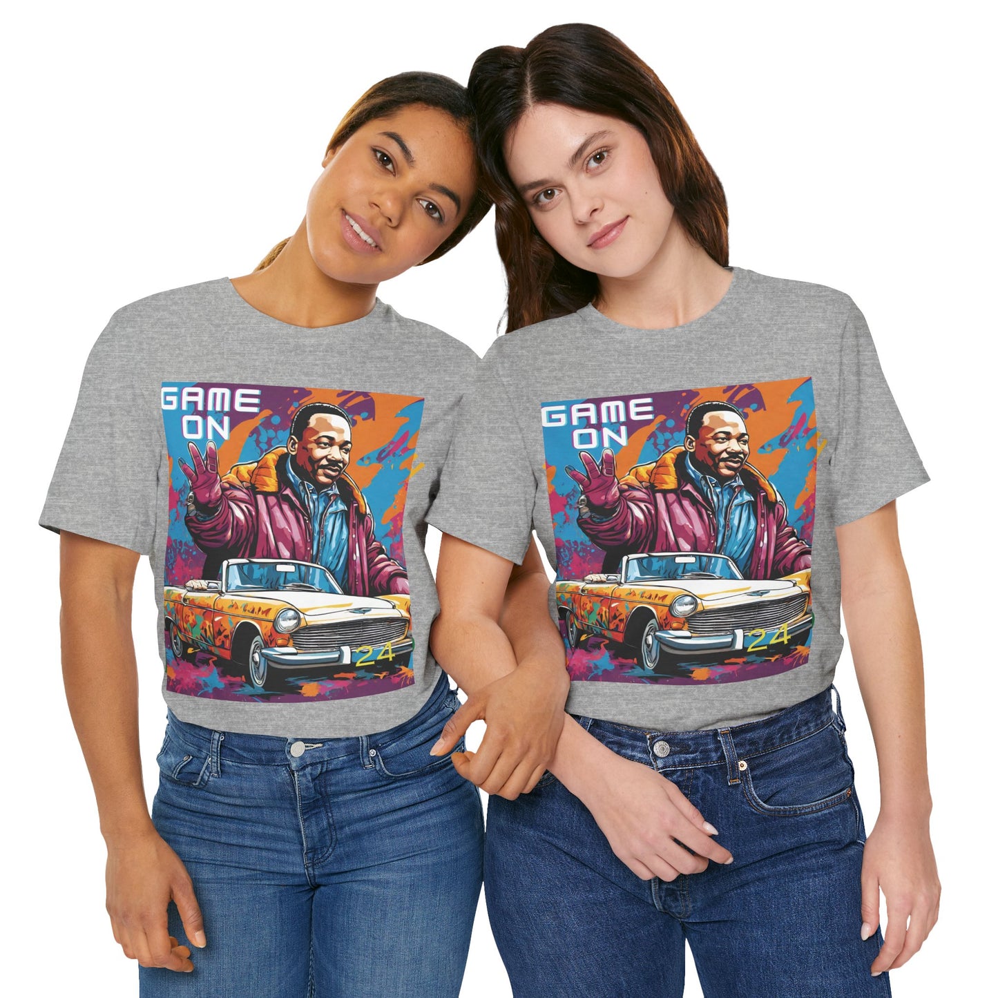 Celebrate! MLK with us!  Short! Sleeve! Tees!