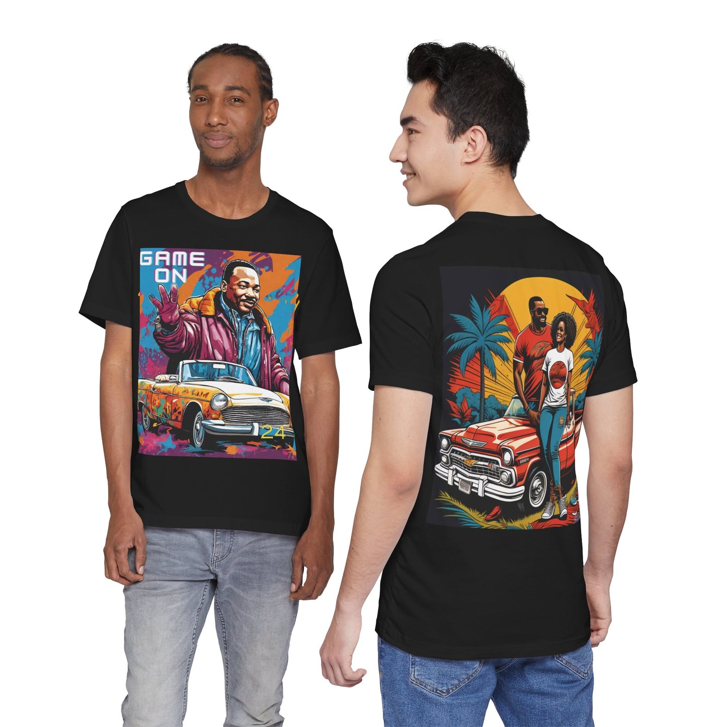 Celebrate! MLK with us!  Short! Sleeve! Tees!