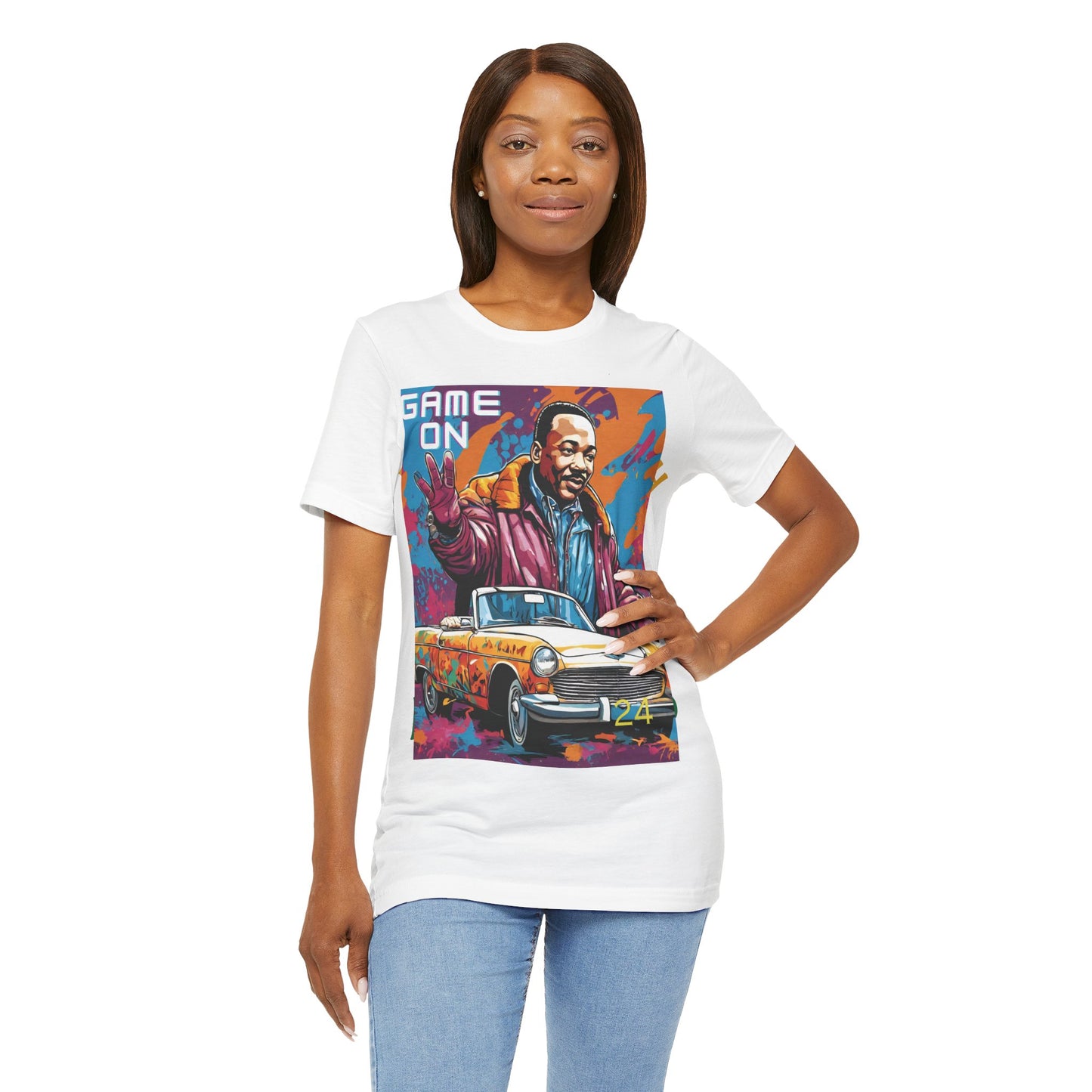 Celebrate! MLK with us!  Short! Sleeve! Tees!