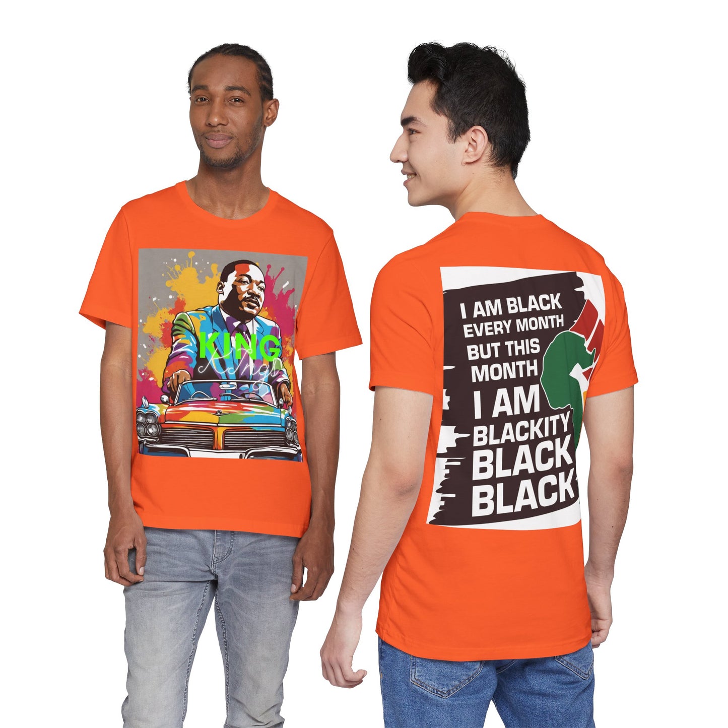 M.L.K. Celebration!  Short! Sleeve! Tee!