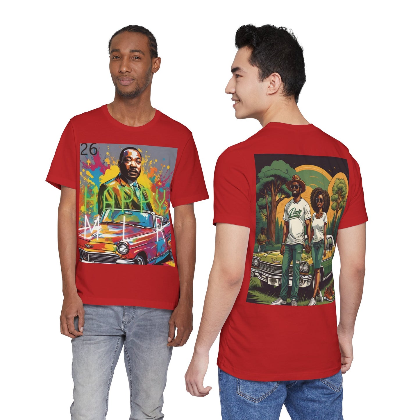 Classic! Cultiure! MLK design! Unisex! T Shirts!