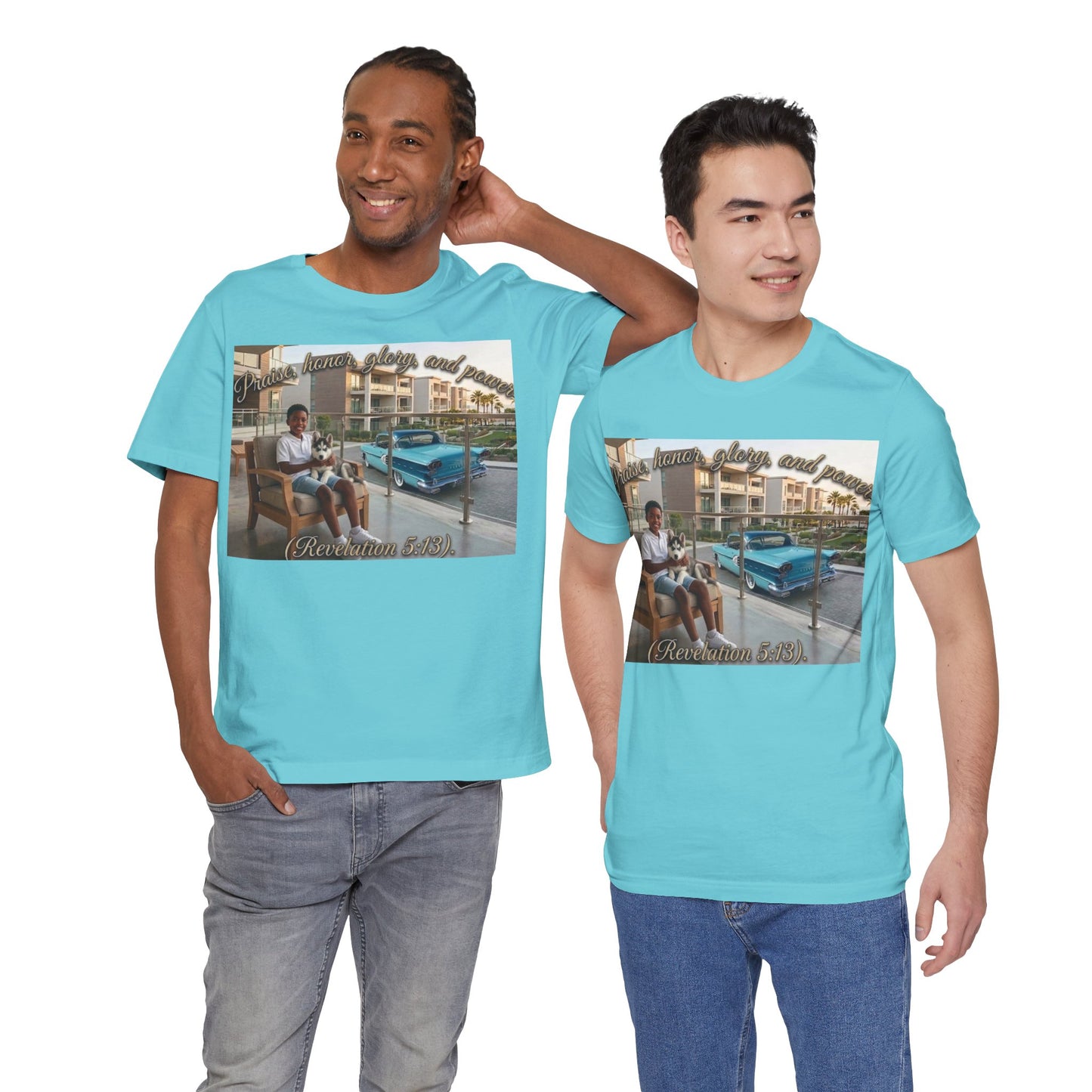 Summer! Time! design! Unisex! T Shirts!