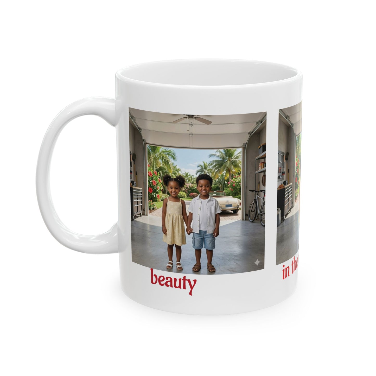 Summer! Time! Classic! Ceramic! Mug! 11oz