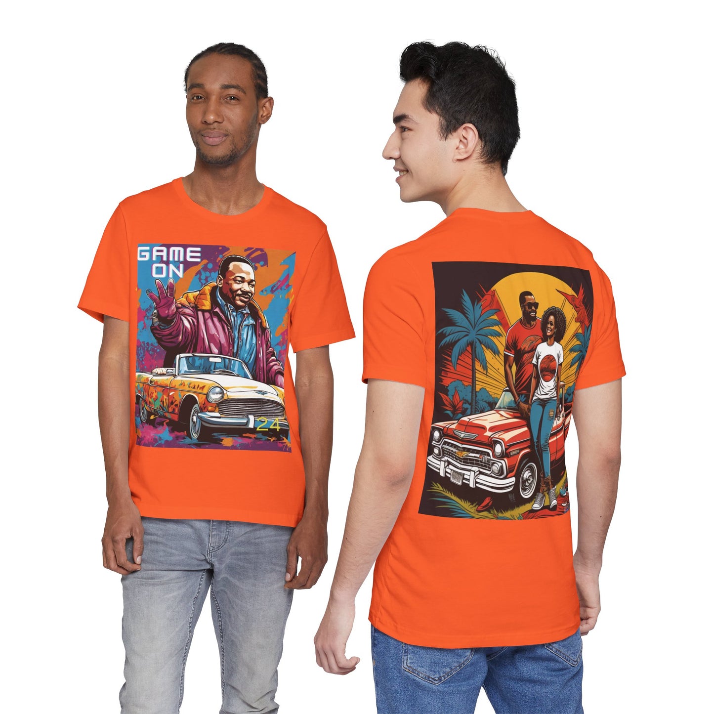 Celebrate! MLK with us!  Short! Sleeve! Tees!