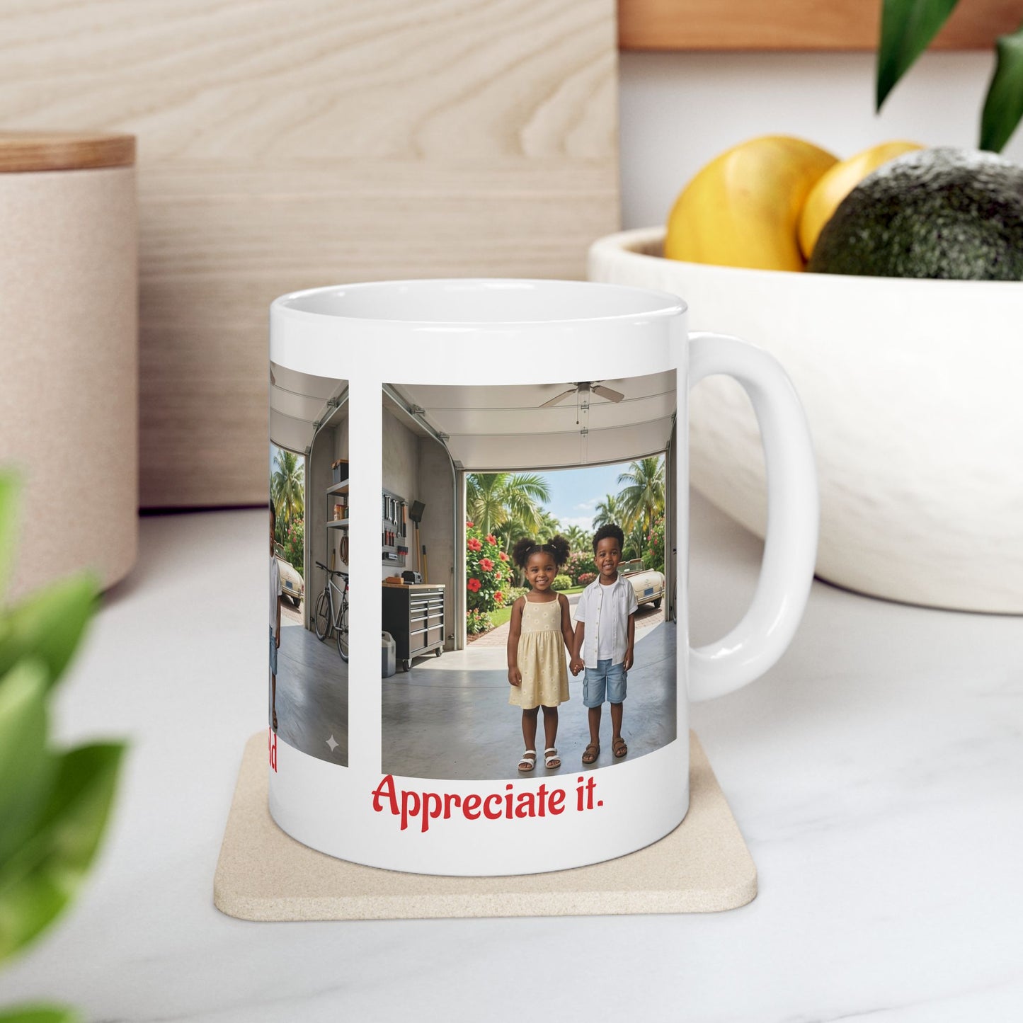 Summer! Time! Classic! Ceramic! Mug! 11oz