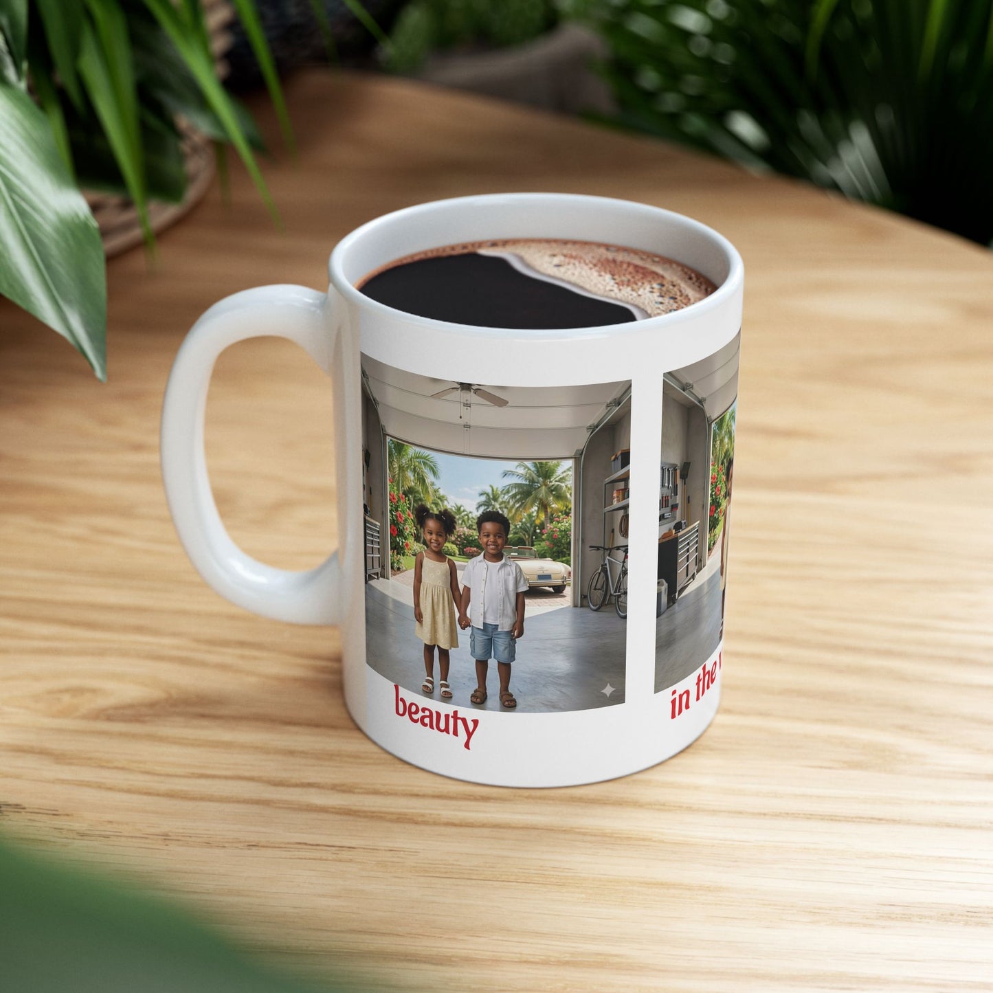 Summer! Time! Classic! Ceramic! Mug! 11oz