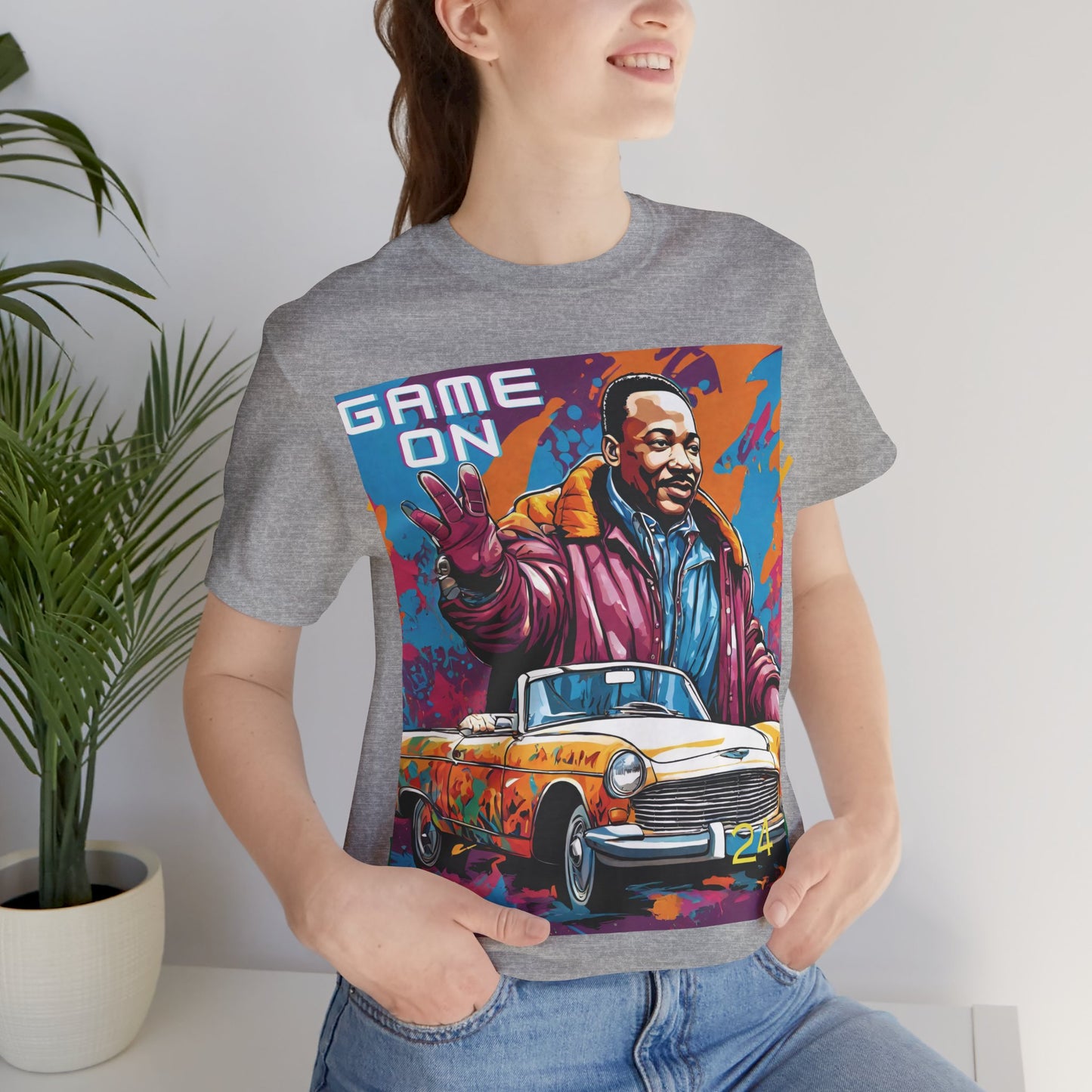 Celebrate! MLK with us!  Short! Sleeve! Tees!