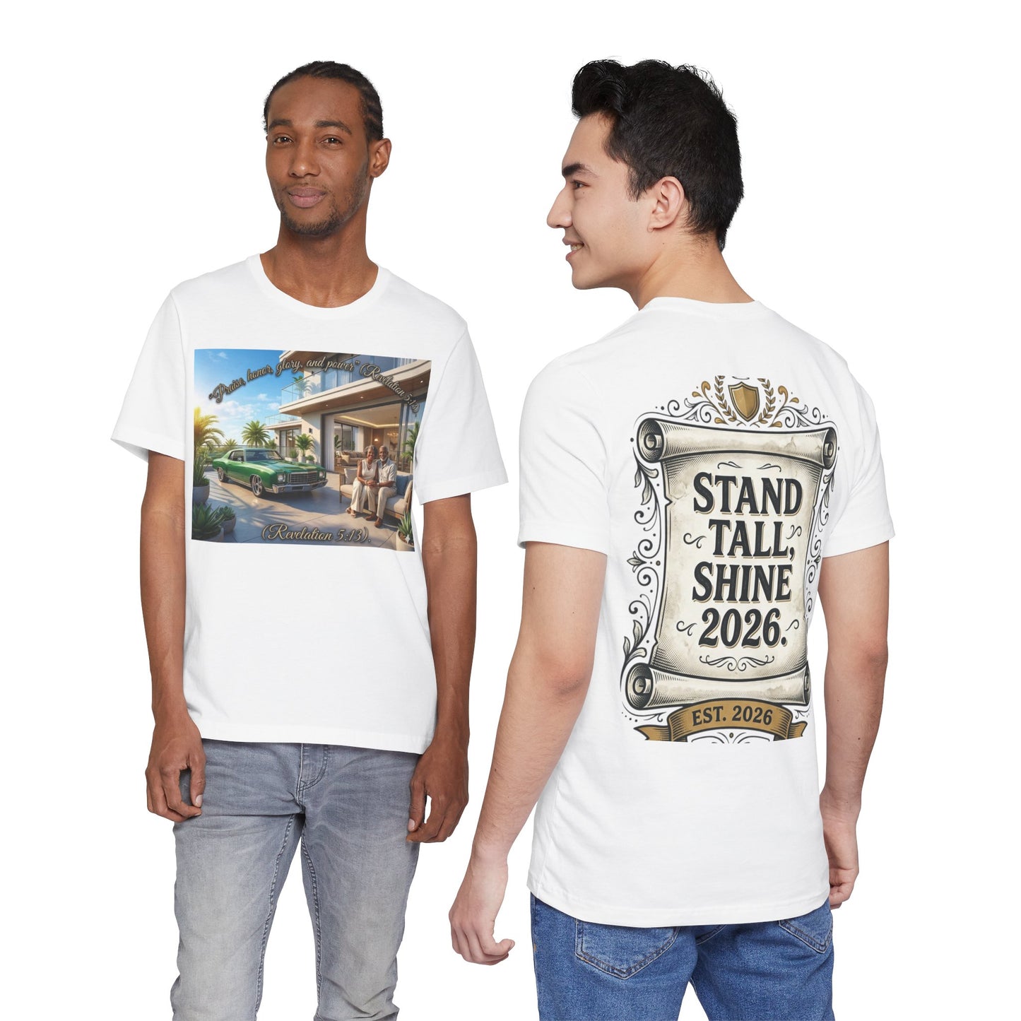 Celebrate! SpringTime! with us!  Short! Sleeve! Tees!