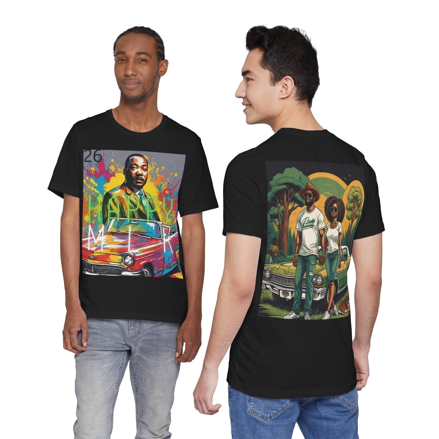 Classic! Cultiure! MLK design! Unisex! T Shirts!